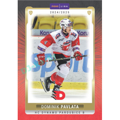 2024/25 Goal Cards Maxa liga 1. série #PCE-14 Dominik Pavlata Parallel 1of40