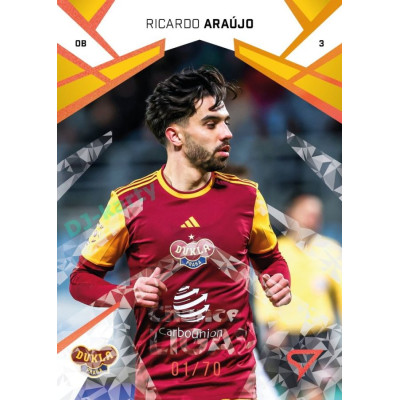 2024/25 Sportzoo Chance Liga 2. série #358 Ricardo Araújo Copper Diamond xx/70