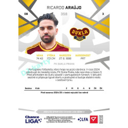 2024/25 Sportzoo Chance Liga 2. série #358 Ricardo Araújo
