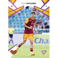 2024/25 Sportzoo Chance Liga 2. série #360 Filip Matoušek Cosmic Pink