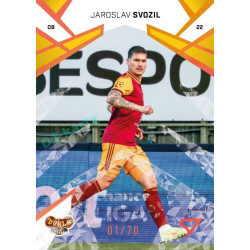 2024/25 Sportzoo Chance Liga 2. série #362 Jaroslav Svozil Copper Diamond xx/70
