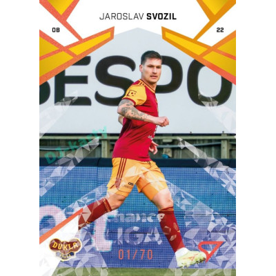 2024/25 Sportzoo Chance Liga 2. série #362 Jaroslav Svozil Copper Diamond xx/70