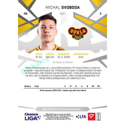 2024/25 Sportzoo Chance Liga 2. série #361 Michal Svoboda