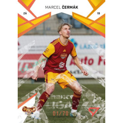 2024/25 Sportzoo Chance Liga 2. série #365 Marcel Čermák Copper Diamond xx/70