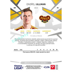 2024/25 Sportzoo Chance Liga 2. série #363 Ondřej Ullman