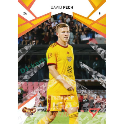 2024/25 Sportzoo Chance Liga 2. série #369 David Pech Copper Diamond xx/70