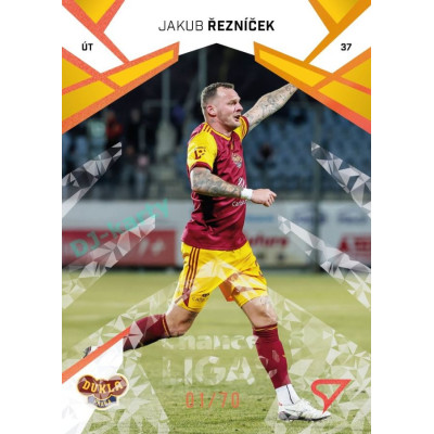 2024/25 Sportzoo Chance Liga 2. série #371 Jakub Řezníček Copper Diamond xx/70