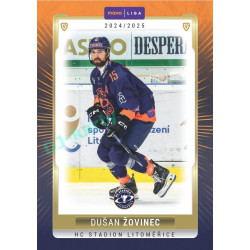 2024/25 Goal Cards Maxa liga 1. série #LIT-04 Dušan Žovinec Parallel 1of15