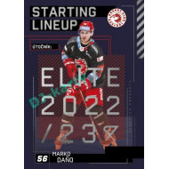 2023/24 Sportzoo ELH 2. serie #SL-90 Marko Daňo Starting Lineup