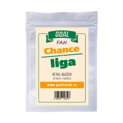 2022/23 Goal cards Chance Liga 2. série Retail balíček - 8 karet v balíčku