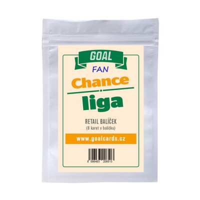 2022/23 Goal cards Chance Liga 2. série Retail balíček - 8 karet v balíčku