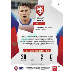 2024 Sportzoo HRDÍ LVI #17 David Zima