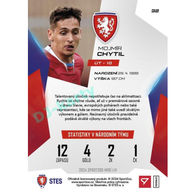2024 Sportzoo HRDÍ LVI #32 Mojmír Chytil