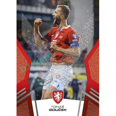 2024 Sportzoo HRDÍ LVI #26 Tomáš Souček Red