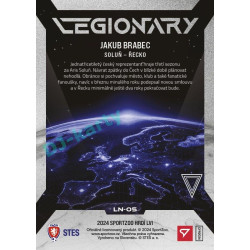 2024 Sportzoo HRDÍ LVI #LN-05 Jakub Brabec Legionary