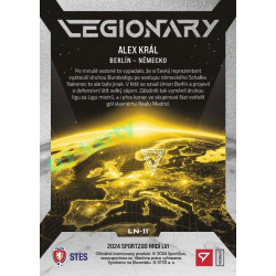 2024 Sportzoo HRDÍ LVI #LN-11 Alex Král Legionary