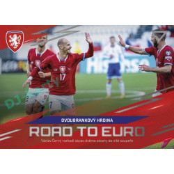 2024 Sportzoo HRDÍ LVI #RE-06 Dvoubrankový hrdina Road to EURO