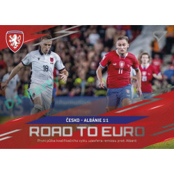 2024 Sportzoo HRDÍ LVI #RE-08 Česko - Albánie 1:1 Road to EURO