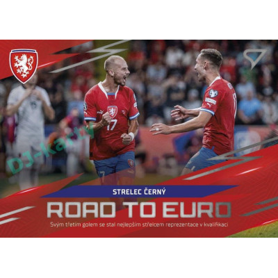 2024 Sportzoo HRDÍ LVI #RE-09 Střelec Černý Road to EURO