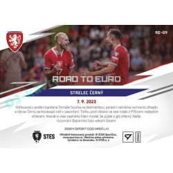 2024 Sportzoo HRDÍ LVI #RE-09 Střelec Černý Road to EURO