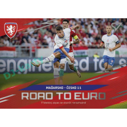 2024 Sportzoo HRDÍ LVI #RE-10 Maďarsko - Česko 1:1 Road to EURO