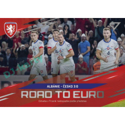 2024 Sportzoo HRDÍ LVI #RE-11 Albánie - Česko 3:0 Road to EURO