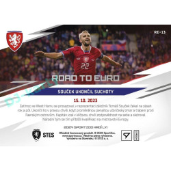 2024 Sportzoo HRDÍ LVI #RE-13 Souček ukončil suchoty Road to EURO