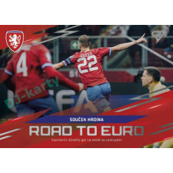2024 Sportzoo HRDÍ LVI #RE-15 Souček hrdina Road to EURO