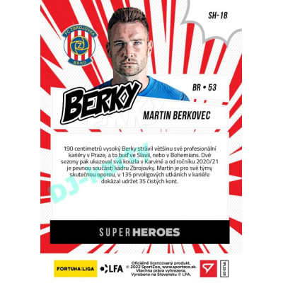2022/23 Sportzoo Fortuna Liga 1. série #SH-18 Martin 