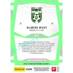 2022/23 Sportzoo Fortuna Liga 2. série #NL-05 Rajmund Mikuš F:NL Playmakers