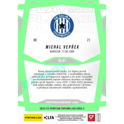 2022/23 Sportzoo Fortuna Liga 2. série #NL-07 Michal Vepřek F:NL Playmakers