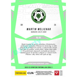 2022/23 Sportzoo Fortuna Liga 2. série #NL-09 Martin Melichar F:NL Playmakers