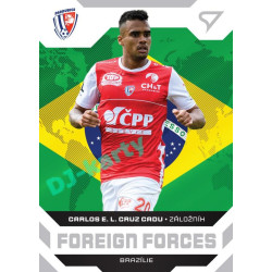 2021/22 Sportzoo Fortuna Liga Carlos E. L. Cruz Cada #FF02 Foreign Forces