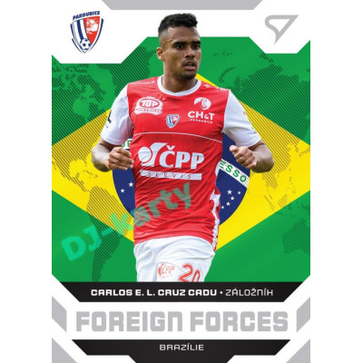 2021/22 Sportzoo Fortuna Liga Carlos E. L. Cruz Cada #FF02 Foreign Forces