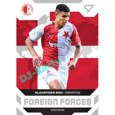 2021/22 Sportzoo Fortuna Liga Alexander Bah #FF06 Foreign Forces