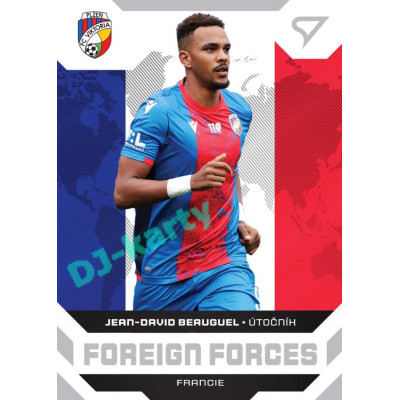 2021/22 Sportzoo Fortuna Liga Jean-David Beauguel #FF08 Foreign Forces