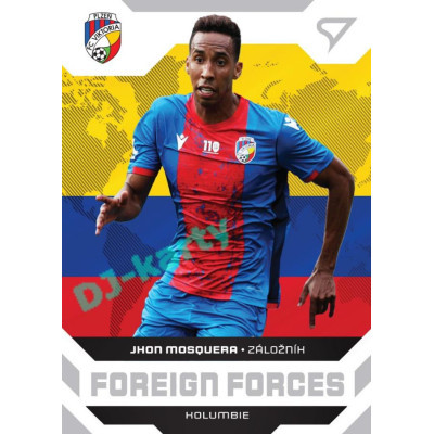 2021/22 Sportzoo Fortuna Liga Jhon Mosquera #FF13 Foreign Forces
