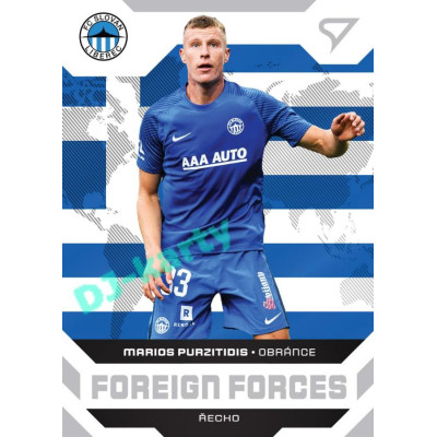 2021/22 Sportzoo Fortuna Liga Marios Purzitidis #FF20 Foreign Forces