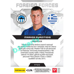 2021/22 Sportzoo Fortuna Liga Marios Purzitidis #FF20 Foreign Forces