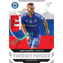 2021/22 Sportzoo Fortuna Liga Juraj Chvátal #FF25 Foreign Forces