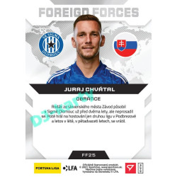 2021/22 Sportzoo Fortuna Liga Juraj Chvátal #FF25 Foreign Forces