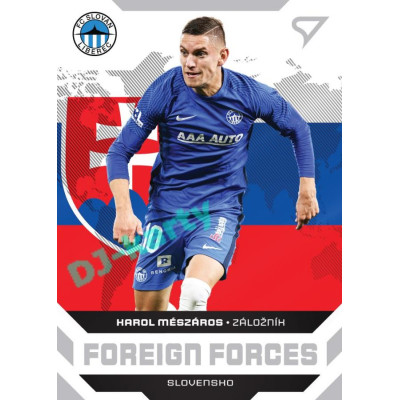 2021/22 Sportzoo Fortuna Liga Karol Mészáros #FF29 Foreign Forces