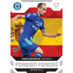 2021/22 Sportzoo Fortuna Liga Pablo Gonzáles #FF33 Foreign Forces