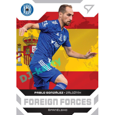 2021/22 Sportzoo Fortuna Liga Pablo Gonzáles #FF33 Foreign Forces