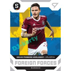 2021/22 Sportzoo Fortuna Liga David Moberg Karlsson #FF34 Foreign Forces
