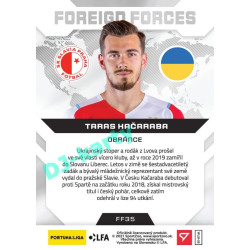2021/22 Sportzoo Fortuna Liga Taras Kačaraba #FF35 Foreign Forces