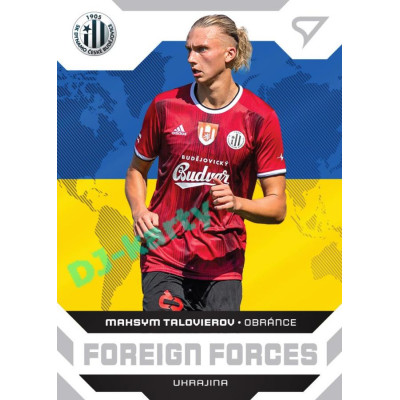 2021/22 Sportzoo Fortuna Liga Maksym Talovierov #FF36 Foreign Forces