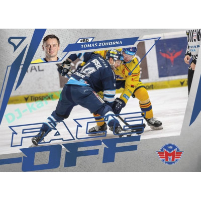 2024/25 Sportzoo ELH 2. serie #FO-13 Tomáš Zohorna Face-Off