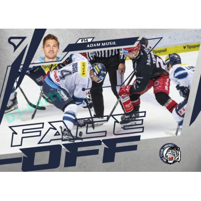 2024/25 Sportzoo ELH 2. serie #FO-15 Adam Musil Face-Off