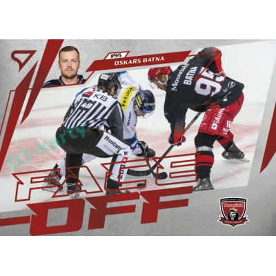 2024/25 Sportzoo ELH 2. serie #FO-16 Oskars Batna Face-Off